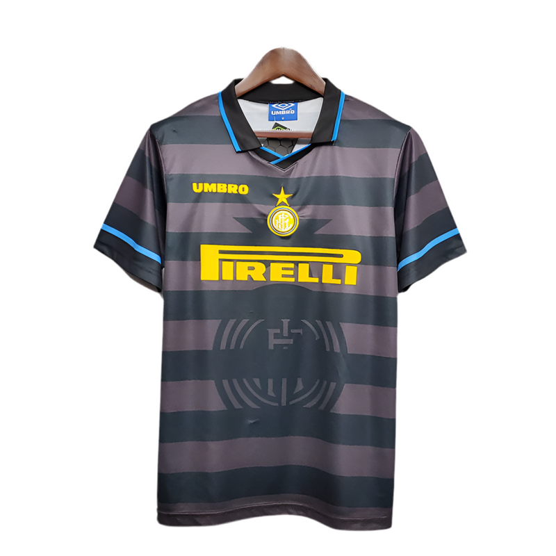 Maillot Inter Milan Rétro 1997/1998 - Gris