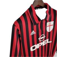 Maillot Manches longues AC Milan 1999/2000 - Preto et Rouge