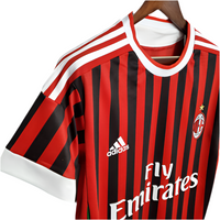 Maillot AC Milan Rétro 2011/2012 - Rouge et Noir