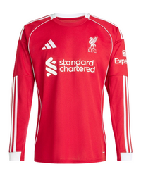 Maillot Manches longues Liverpool I - 25/26