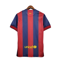 Maillot Barcelona Rétro 2014/2015 - Bleu et grenat