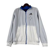 Coupe Vent Cruzeiro 23/24 Dupla Face - Bleu et Blanc