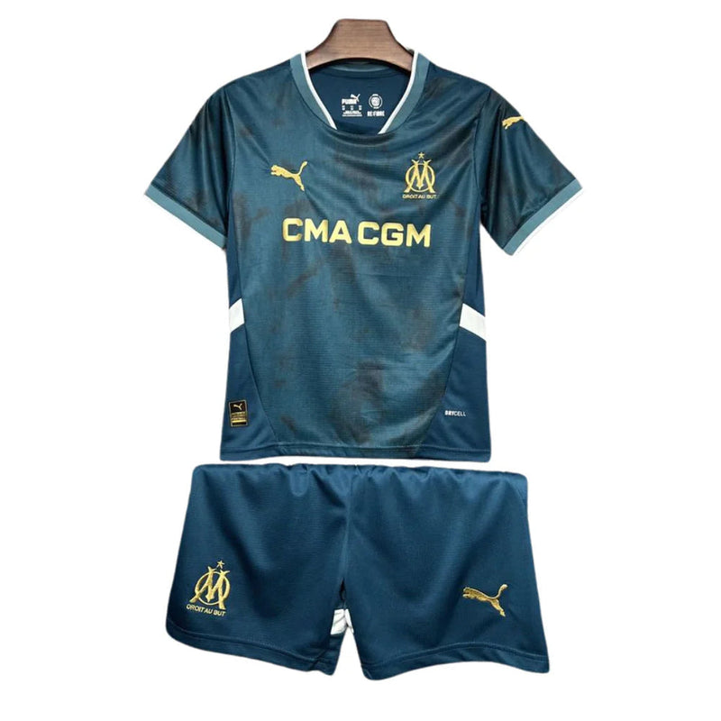 Trousse pour enfants OlympiqueMarseille II 24/25 - Vert
