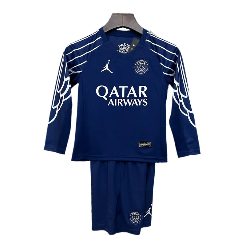 Trousse pour enfants PSG Manches Longues - 25/26