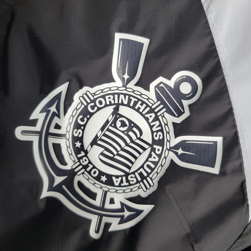 Coupe Vent Corinthians 22/23 - Preto
