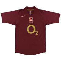 Maillot Arsenal Rétro 2005/2006 - Vin