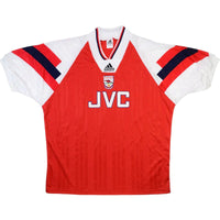 Maillot Arsenal Rétro 1992/1993 - Rouge