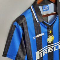 Maillot Inter Milan Rétro 1997/1998 - Bleu et Noir