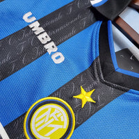 Maillot Inter Milan Rétro 1997/1998 - Bleu et Noir