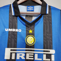 Maillot Inter Milan Rétro 1997/1998 - Bleu et Noir