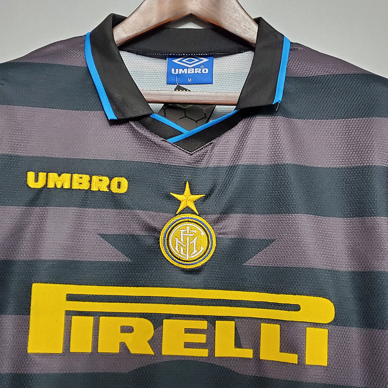 Maillot Inter Milan Rétro 1997/1998 - Gris