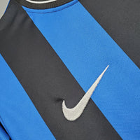 Maillot Inter Milan Rétro 2010 - Bleu et Noir