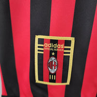 Maillot Manches longues AC Milan 1999/2000 - Preto et Rouge